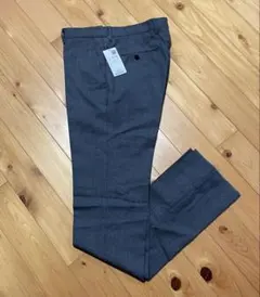 新品 五大陸　春夏【AIRY MOVE】グレンチェック ウールスラックス/W84 新品 五大陸 春夏【AIRY MOVE】グレンチェック ウールスラックス/W84