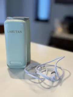 LARUTAN ミルクウォーマー　ライトグリーン 充電ケーブル付き