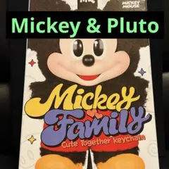 POPMART Mickey Family ミッキー＆プルート 内袋未開封