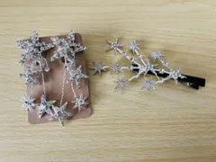 ブライダル　結婚式　アクセサリー　イヤリング　パーティー　星