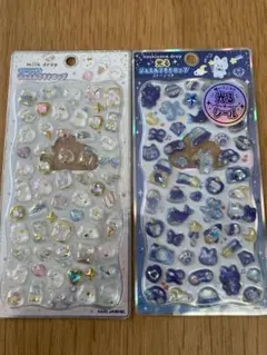 【正規品】ジュエルプチドロップシール 2枚セット　ストーンつき