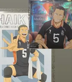 ハイキュー‼︎ ファンパーク　おみくじBIGオーロラブロッキー　西谷夕&田中龍之介 ハイキュー‼︎ ファンパーク おみくじBIGオーロラブロッキー