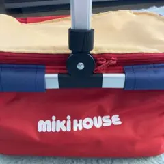 MIKI HOUSE 折りたたみピクニックバスケット新品未使用☆ノベルティ