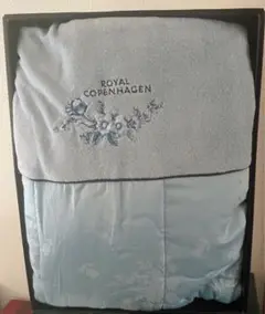 ロイヤルコペンハーゲン 肌掛けふとん 水色系