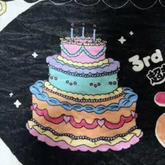 FRUITS ZIPPER 3rd ANNIVERSARY タオル