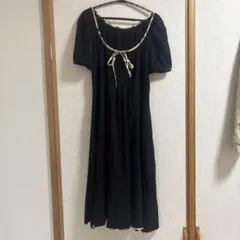 Burberry blue label ブラックワンピース　サイズ38