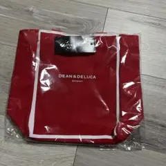 DEAN & DELUCA トートバッグ レッド