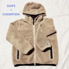 【お値下げしました】 SHIPS any チャンピオン ボアジップジャケット