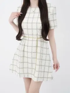 lumignon ルミニョン　スウェードビジューワンピース 2025年最新】lumignon ワンピースの人気アイテム - メルカリ