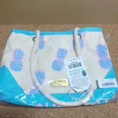 TAG ALOHA パイナップル柄キャンバストートバッグ　【レア柄】