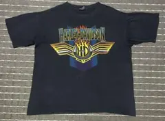 サイズ感◎ L 90s harley davidson フレイム Tシャツ