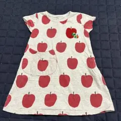 はらぺこあおむし リンゴ柄ワンピース