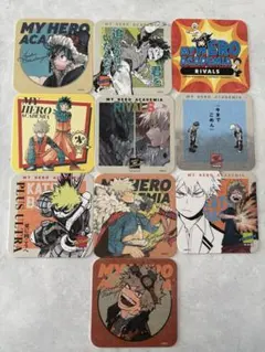 ヒロアカ アートコースター RIVALS 緑谷出久　爆豪勝己