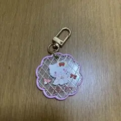 サンリオ　スウィートケーキコレクション　ぷっくりクリアキーホルダー　ハローキティ