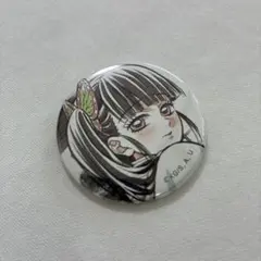 鬼滅の刃　缶バッジ　原作　栗花落カナヲ