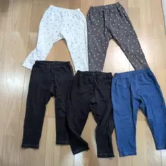 【ユニクロ】保育園着！90サイズ★レギンス5点セット