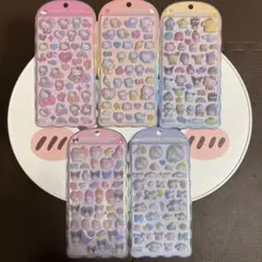 コットンパフィーシール 5枚セット