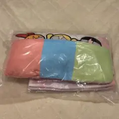 パワーパフガールズ　一番くじ　A賞　クッション　ブランケット