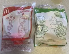 マクドナルドハッピーセット マダガスカル3、スポンジボブ