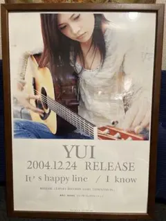 YUI  I know / It&#39;s happy line  インディーズCD YUI インディーズ盤「It's happy line」＋未発表デモ音源CD