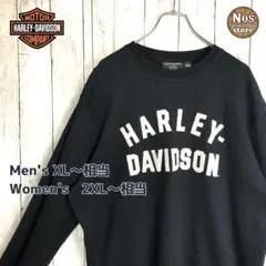 【新品】ハーレーダビッドソン ロンT サーマル アーチロゴ刺繍622