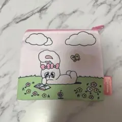 エスターバニー ポーチアソート スクエアポーチ(ピンク)