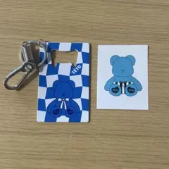 TETO 韓国　キーホルダー　チャーム　ステッカー　非売品　3点セット