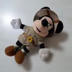 ディズニー　ミニー　ジャングルクルーズ探検コス　マスコットキーホルダーのサムネイル