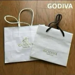 GODIVAゴディバ　ショップ袋２枚セット　紙袋