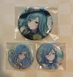 プロセカ　日野森雫　缶バッジセット