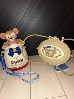 ダッフィー ポップコーン ケース ストラップ付き セット