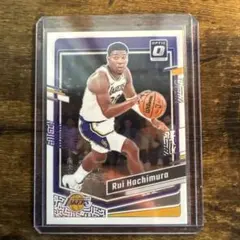 Rui Hachimura Donruss Optic Base Card