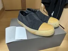RICK owens リックオウエンス レザー スリッポン ガムソール 18aw