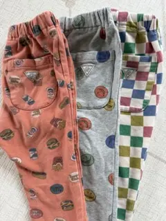 ✨GWセール✨BREEZE DAISUKI総柄パンツ 9分丈 3本セット