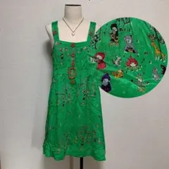 franche lippée】シェリーラファム 蝶・キノコ刺繍ワンピース M - メルカリ