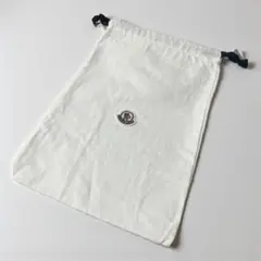 MONCLER モンクレール 付属品 巾着袋保存袋 布袋 大 未使用 ワッペン