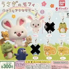 うさぎのモフィ めじるしアクセサリー 4種セット