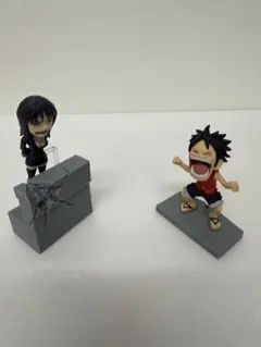 ワンピース ワーコレ ログストーリーズ ルフィ＆ロビン フィギュア