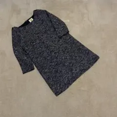 レイビームス　ミニワンピース　Uネック　バックファスナー　美品