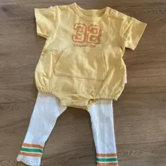 BEAMS mini ロンパースパンツセット 80cm