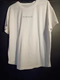 新品未使用SUKALAプリントロゴTシャツMホワイト白