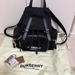 【極美品】BURBERRY リュック バックパック ブラックのサムネイル