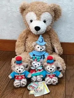 東京ディズニーリゾート 25周年 クリスマスダッフィー ぬいぐるみ