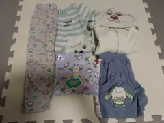 いないいないばぁ　ワンワン　Tシャツ　ズボン　5点セット