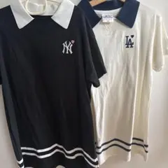 しまむら　MLB アンナ　ワンピース