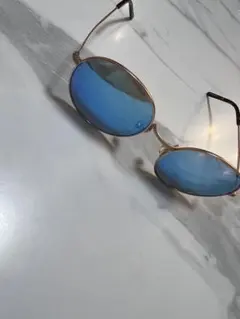 SABRE サングラス Rayban ブルーミラーレンズ