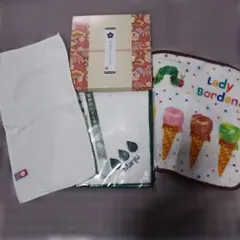 今治ポケットタオル はらぺこあおむし タオルハンカチ他 3枚セット新品・未使用