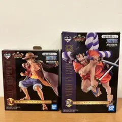一番くじ ワンピース フィギュア A賞 ルフィ D賞 光月おでん　ジャンプ
