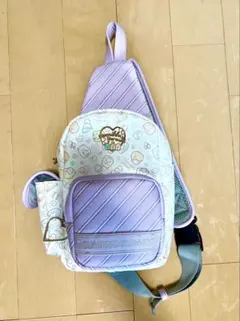 すみっこぐらし　ボディバッグ　 ワンショルダー　パープル