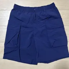 UNIQLO U ユニクロ ユー パラシュートカーゴショーツ M 青